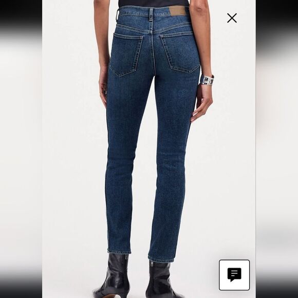 Madewell Mid Rise Stovepipe Jeans Size 25 Petite Like New Condition - Picture 6 of 12